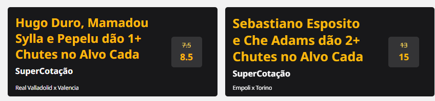 betfair supercotação sexta-feira