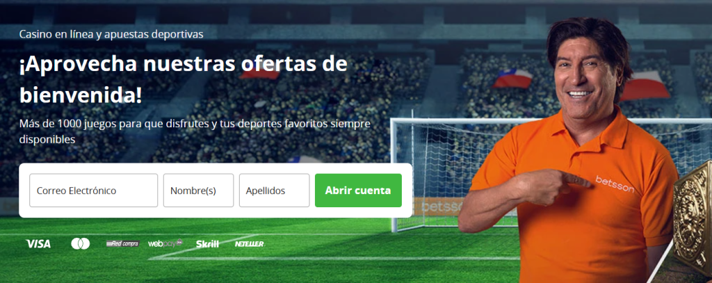 betsson bono apuestas deportivas chile