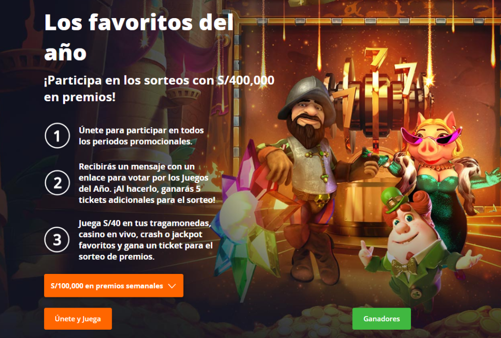 betsson favoritos del año