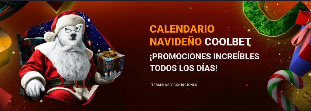 calendario navideño de coolbet