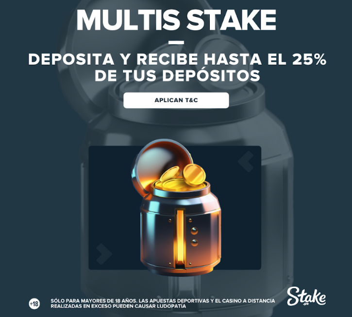 stake depósito con multi