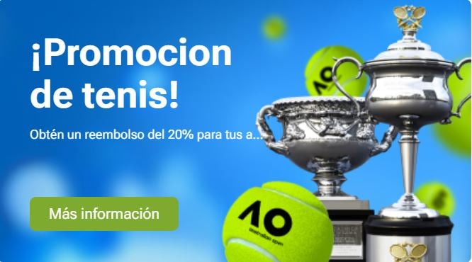 1XBET promo tenis