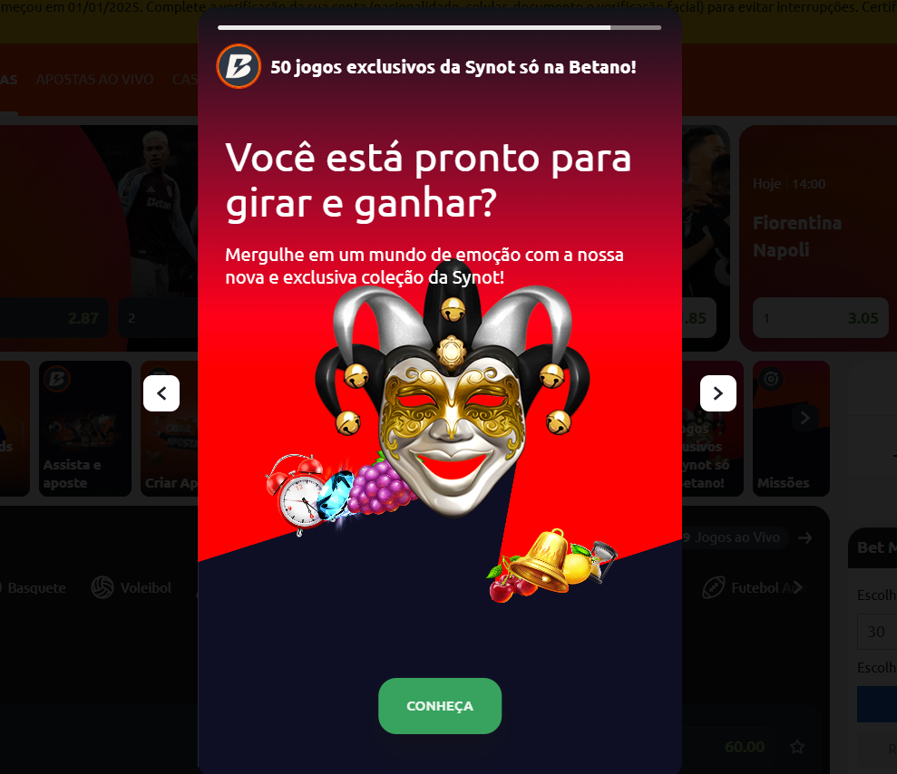 betano 50 jogos exclusivos