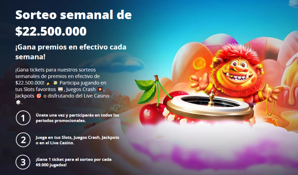 betsson impecable sorteo semanal