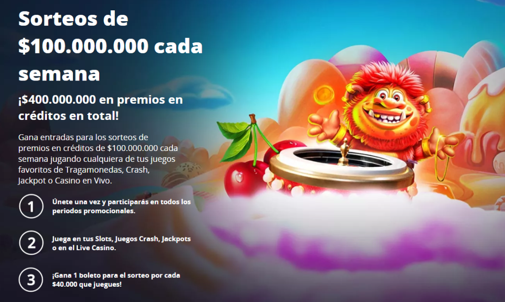 betsson sorteo casino cada semana