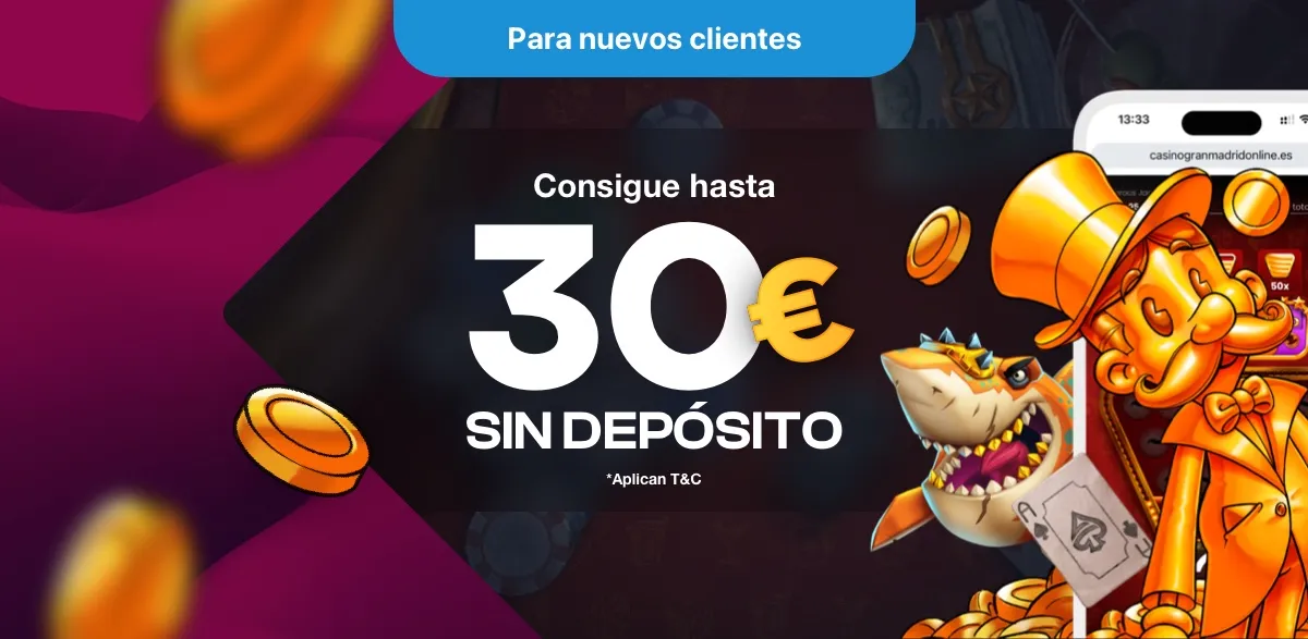 gran madrid casino bono sin depósito