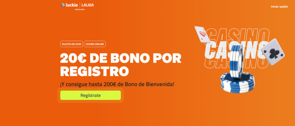 código promocional Luckia