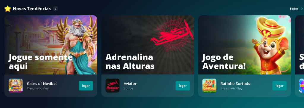 novibet melhores jogos