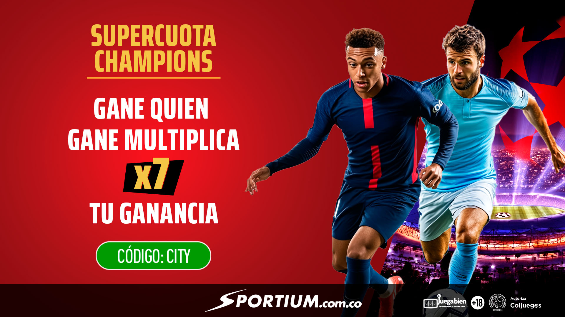 sportium supercuota champions