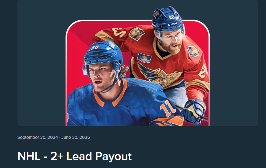 stake nhl 2+ lead payout