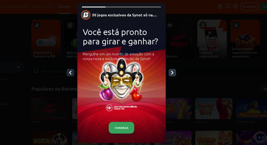 betano slots brasil