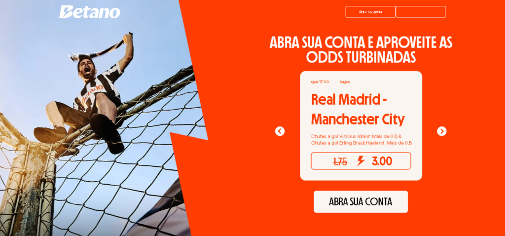 betano turbinada madrid vs city