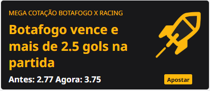 betfair mega cotação botafogo