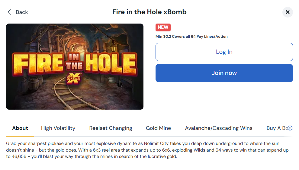 betrivers fire in the hole