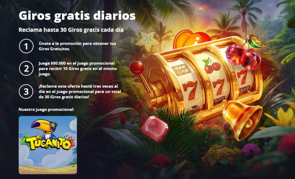 betsson giros gratis tucanito