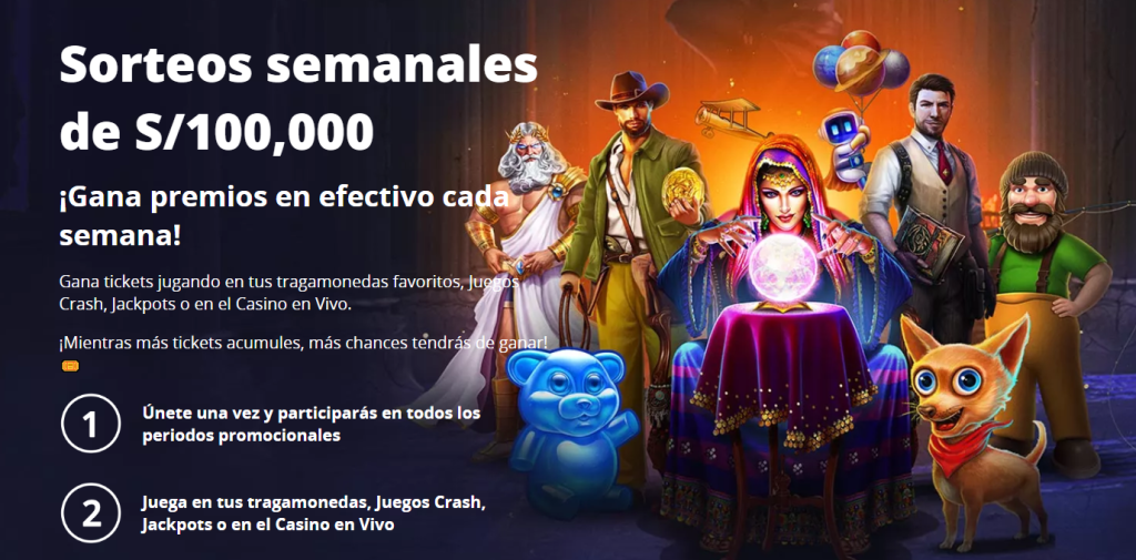 betsson premios sorteos semanales