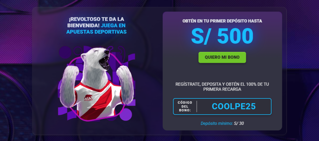 coolbet nuevo bono deportivo