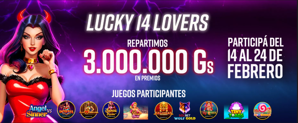 solbet lucky 14 lovers