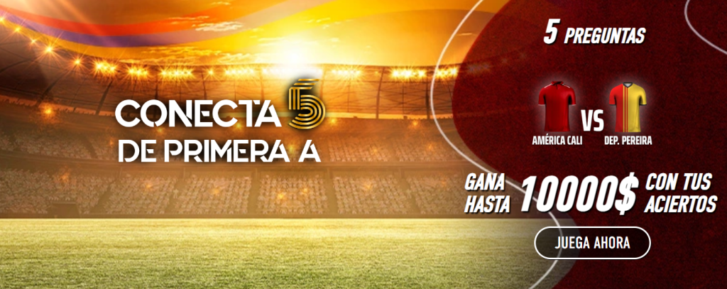 sportium conecta 5 américa cali