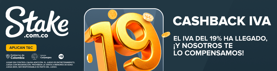 stake bono cashback iva