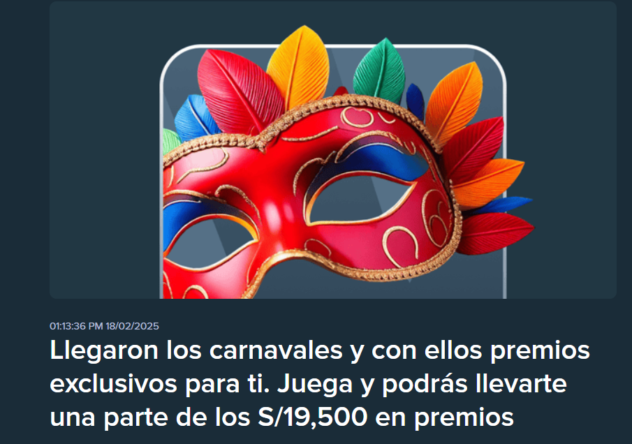 stake llegaron los carnavales