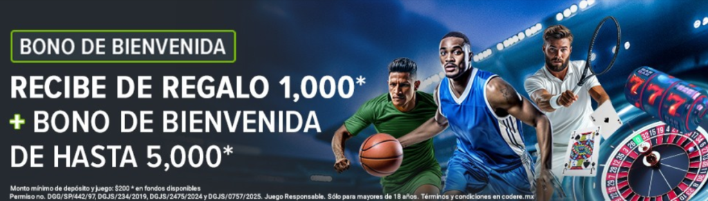 codere bono sin depósito