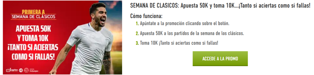 sportium semana de clásicos