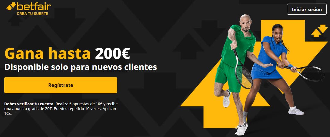 Betfair bono tenis Final Roland Garros