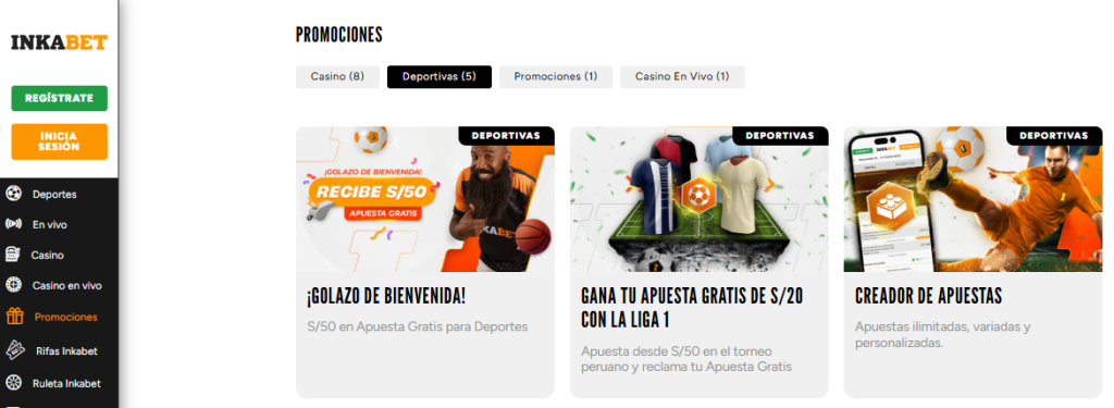 inkabet como ingresar dinero desde perú