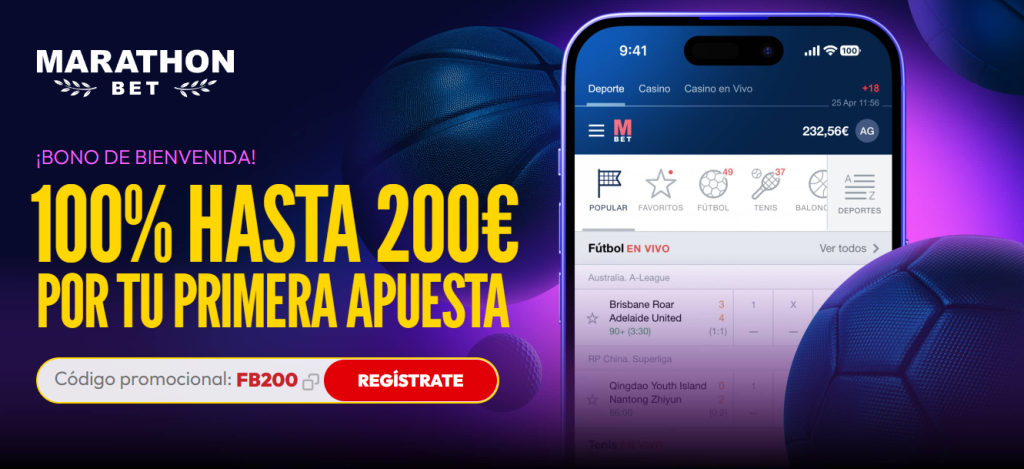 bono marathonbet bienvenida laliga