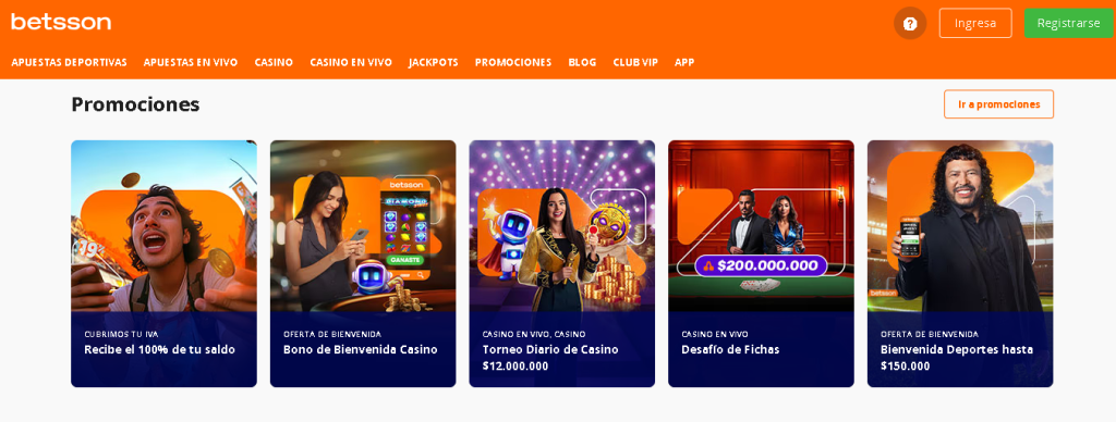 betsson bono sin depósito