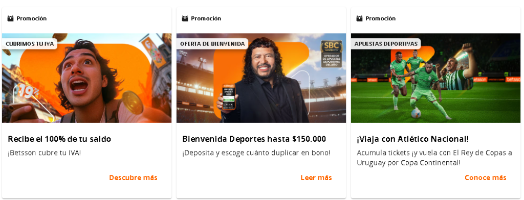 betsson ofertas fútbol