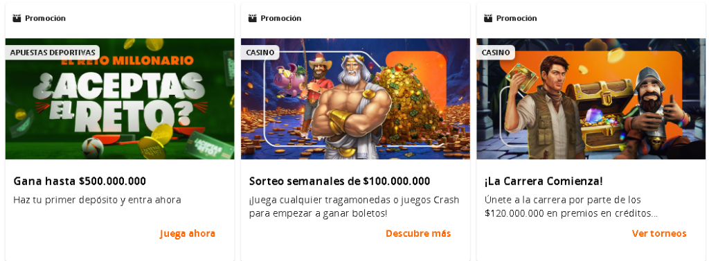betsson promociones colombia