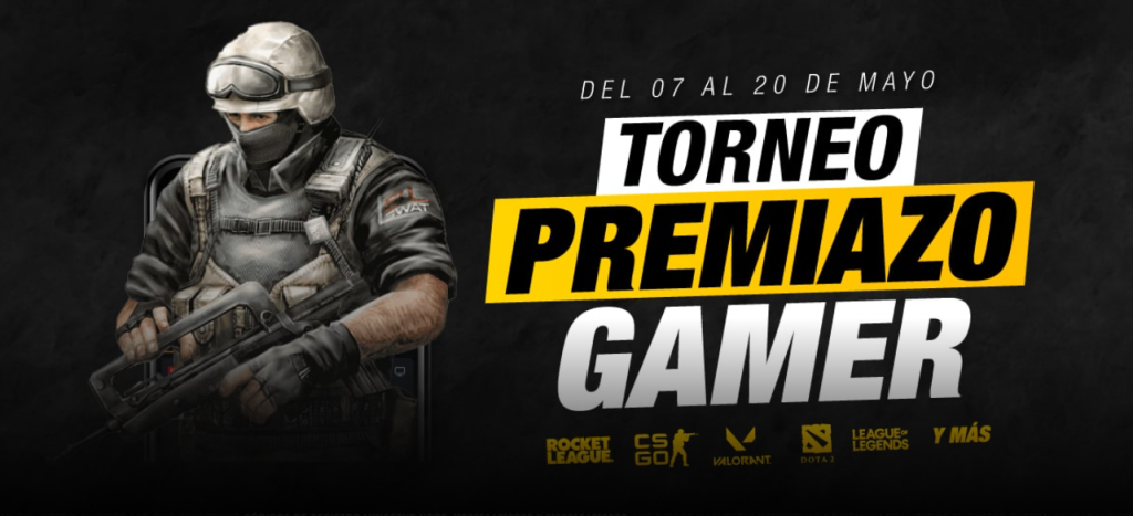 doradobet torneo premiazo gamer