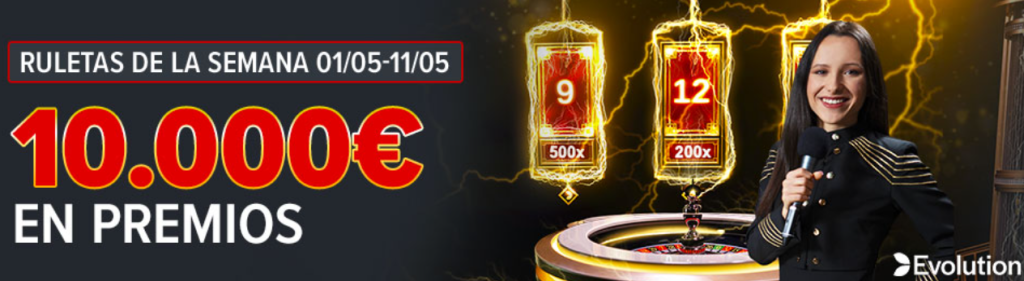 torneo ruleta codere