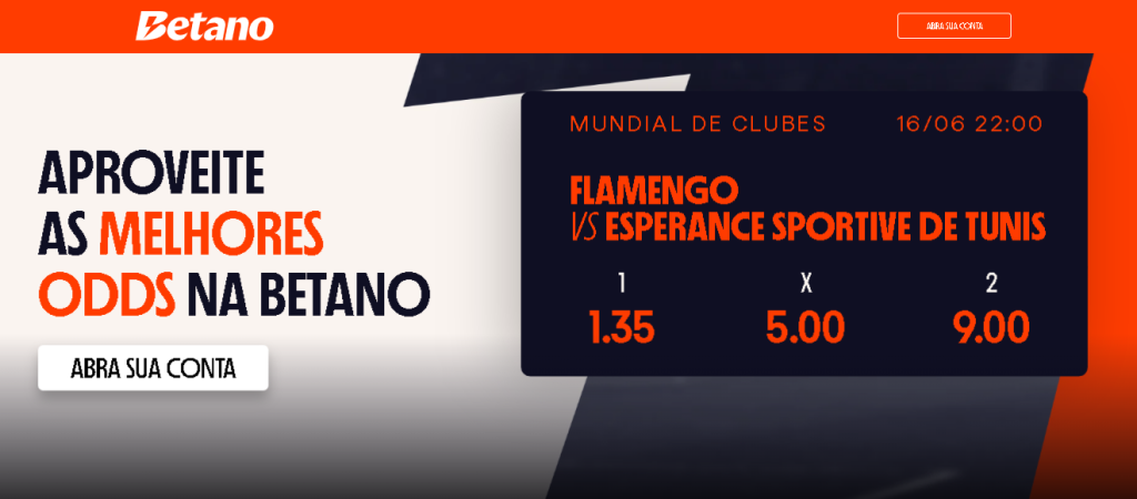 betano probabilidades flamengo vs esperance de tunis