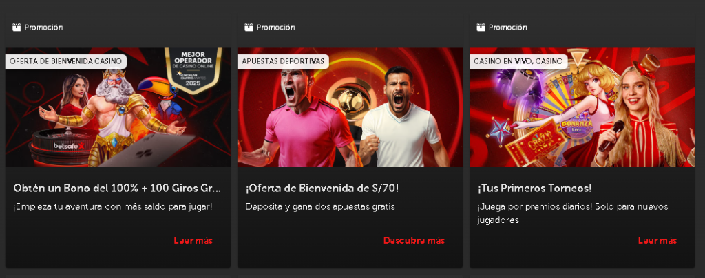 betsafe app promociones