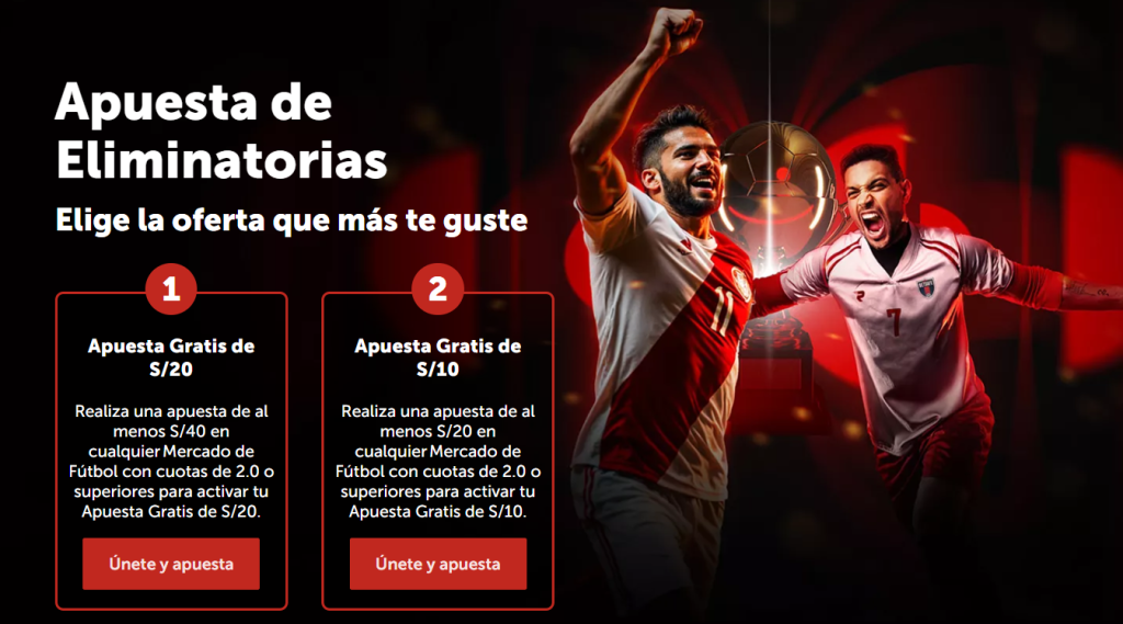 betsafe apuesta de eliminatorias