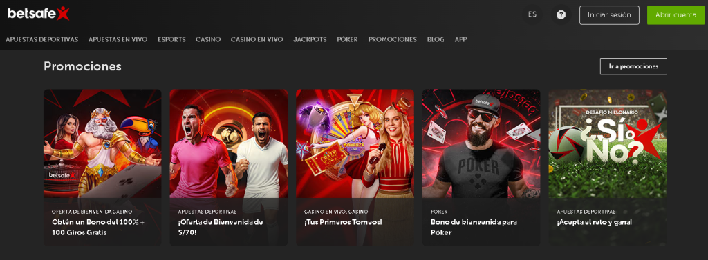 betsafe promociones perú