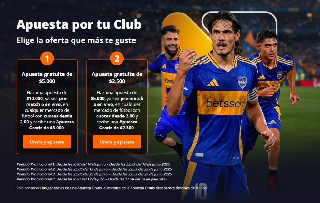betsson apuesta por tu club