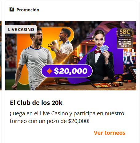 betsson club de los 20k