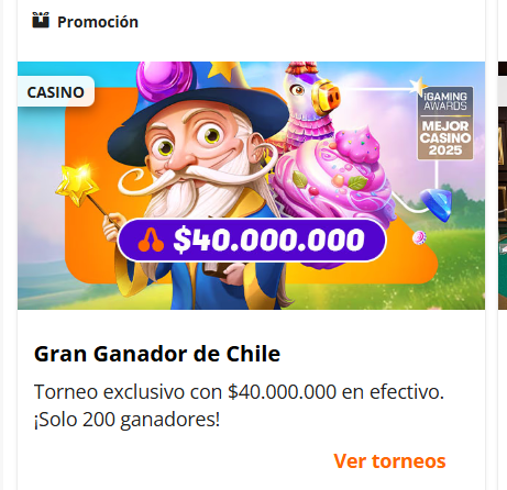 betsson gran ganador chile