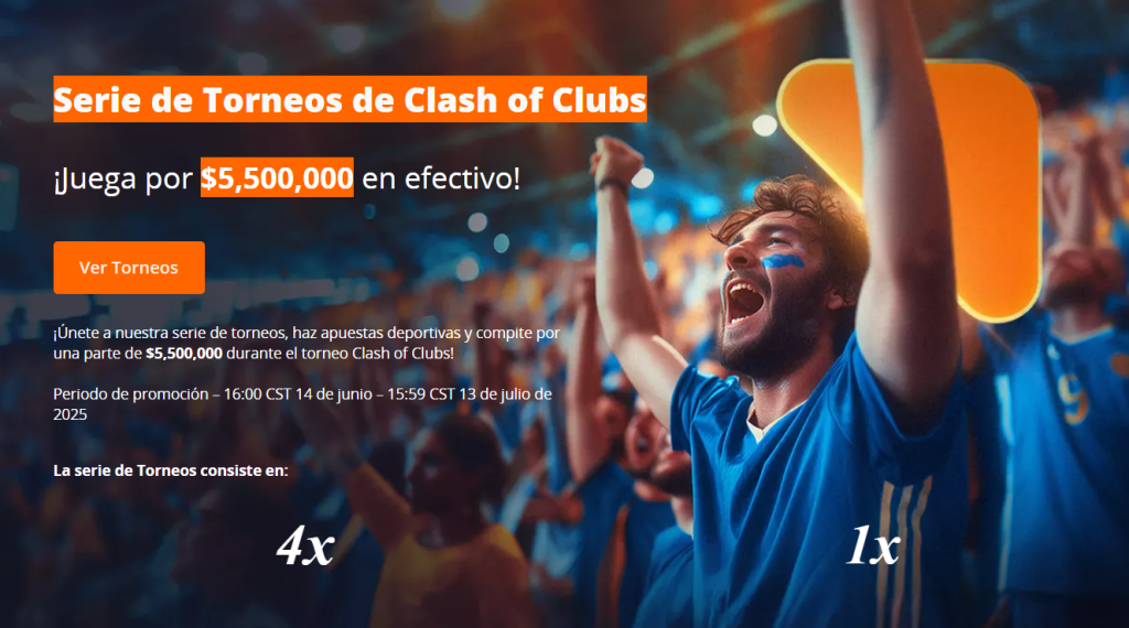 betsson torneos clash of clubs