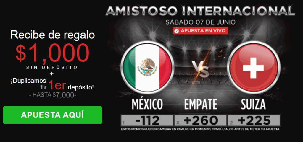 caliente méxico vs suiza