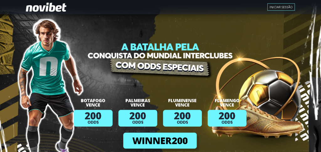 novibet odds especiais campeao copa do mundo de clubes