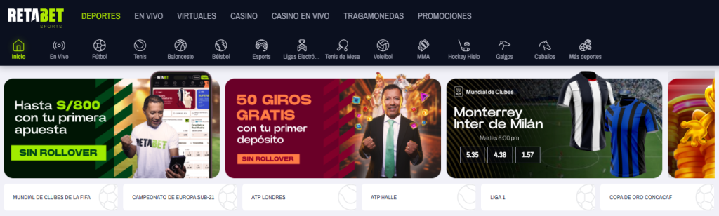 retabet bonos promociones