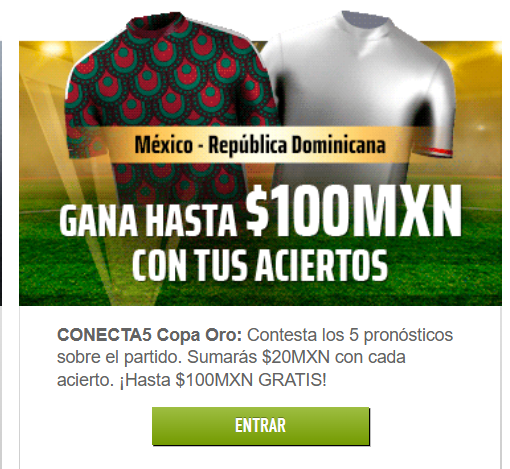 sportiumbet conecta 5 copa oro