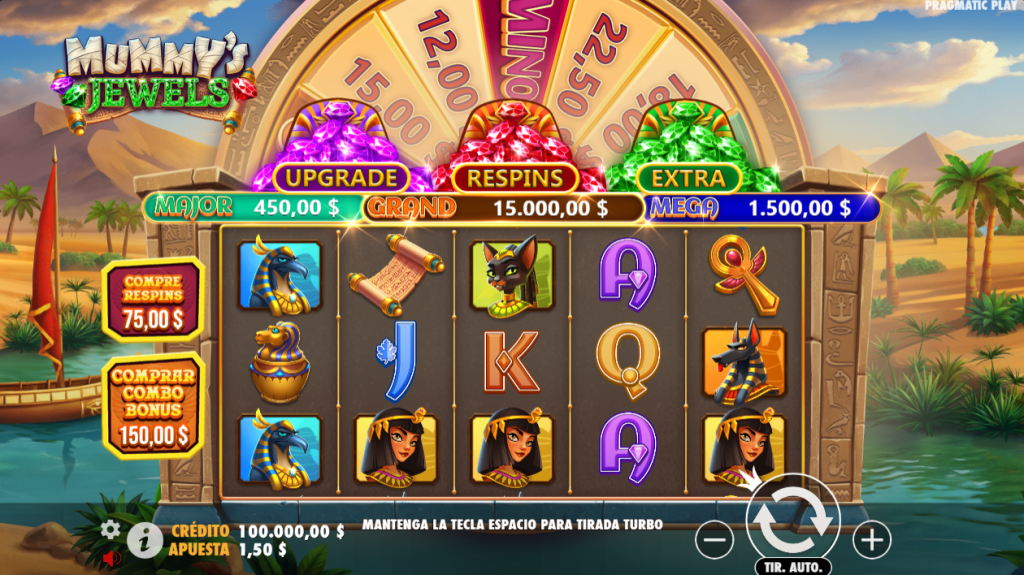 stake mummy's jewels