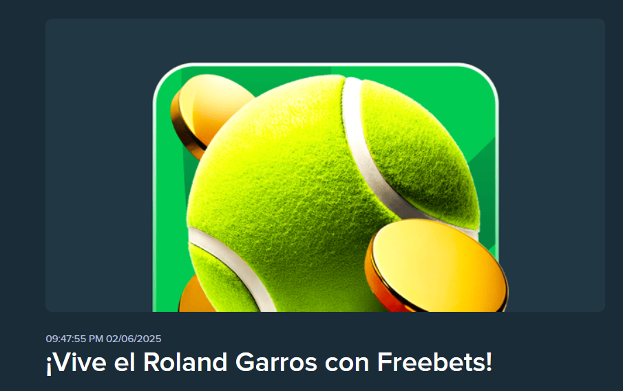 stake roland garros freebets