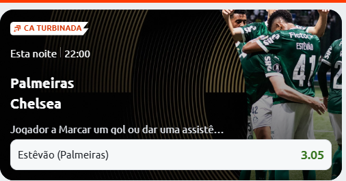 betano palmeiras x chelsea